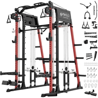Marcy Combo Smith Machine SM-4008: Home Gym Exercise Equipment