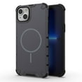thumbnail image 1 of Case For iPhone 15 [Compatible con la Funda Protectora para Teléfono de Color Sólido con Airbag de Grado Militar MagSafe], Gris Oscuro, For iPhone 15, 1 of 6