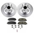 thumbnail image 2 of PowerStop Front Geomet Coated Brake Rotor and Pad Kit Fits: FORD Select Models CRK6550, 2 of 5