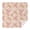 Pioneer Flower Floral-2, variant on Pioneer Flower Floral Print Pattern Square Tablecloth, Waterproof Wipeable Spillproof Washable Table Cover for Home Kitchen Party Decor, 42"x42"