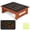 Rustic Brown-5.5 Inch, variant on One Step Stool For Adults Seniors With Non-slip Rubber Stepping Surface  Heavy Duty Wooden 450 Lbs Capacity Bed Steps High Beds Bathroom Bedroom Kitchen & Bedside Support