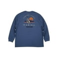 thumbnail image 2 of IZOD Saltwater Mens Big & Tall Vintage Indigo Long Sleeve T-Shirt 3XL, 2 of 2
