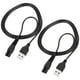 thumbnail image 1 of Cable de alimentación USB, cable de 23,6 pulgadas, caucho con cobre, negro, 1 of 6
