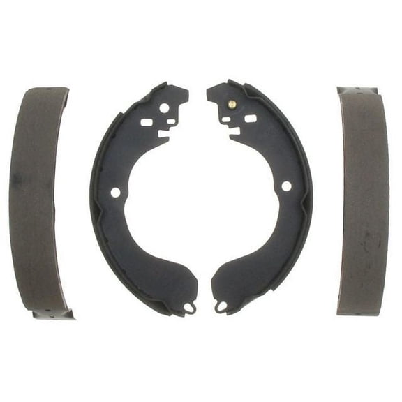 Rear Brake Shoe Set - Compatible with 2007 - 2012 Nissan Versa 1.8L 4-Cylinder 2008 2009 2010 2011