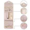thumbnail image 6 of 1Pack Travel Jewelry Organizer Case Foldable, Storage Roll for Rings Necklaces Earrings Bracelets, Portable Jewelry Bag for Women, Anti-Tangle Design for Business Trip Vacation, 6 of 11