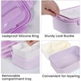 thumbnail image 3 of Fiambrera Ensalada, Fiambrera Infantil 1400 Ml, Fiambrera Infantil Adulto, 3 Compartimentos, Fiambrera Infantil Con, 3 of 5