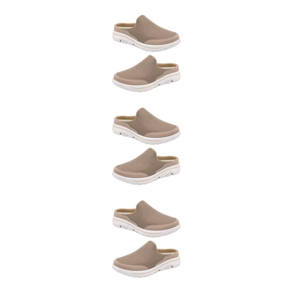 Qarigey 1 par de toboganes de cubierta de malla portátiles para mujer, zapatillas transpirables para fiesta de verano, sandalias con suela de Type1 NO1