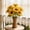 A, variant on Artificial Sunflower Flowers,13" Long Stem Silk Fake Sunflower Bouquet Decoration for Outdoor, Outdoor, Wedding, Fall Decor (Burnt Orange)