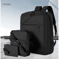 thumbnail image 2 of Mochila Antirrobo Carga Usb Escolar Portátil Casual 3 Piezas Xtellar Color Negro, 2 of 3