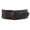 Grey, variant on Ladies 3" (75 mm) Wide High Waist Round Disk Linked Braided Cowhide Top Full Grain Leather Belt