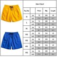 thumbnail image 2 of Mens Plain Shorts Summer Beach Holiday Surfing Drawstring Half Pants, 2 of 2