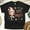 Black, variant on Too Cute for the Naughty List T-Shirt | Elf Holiday Graphic Tee, White, Size S