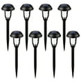 thumbnail image 2 of FKHouse Solar Path Lights Outdoor, LED Garden Lights Solar Pathway Lights Outdoor (8 Pack, Warm White), 2 of 7