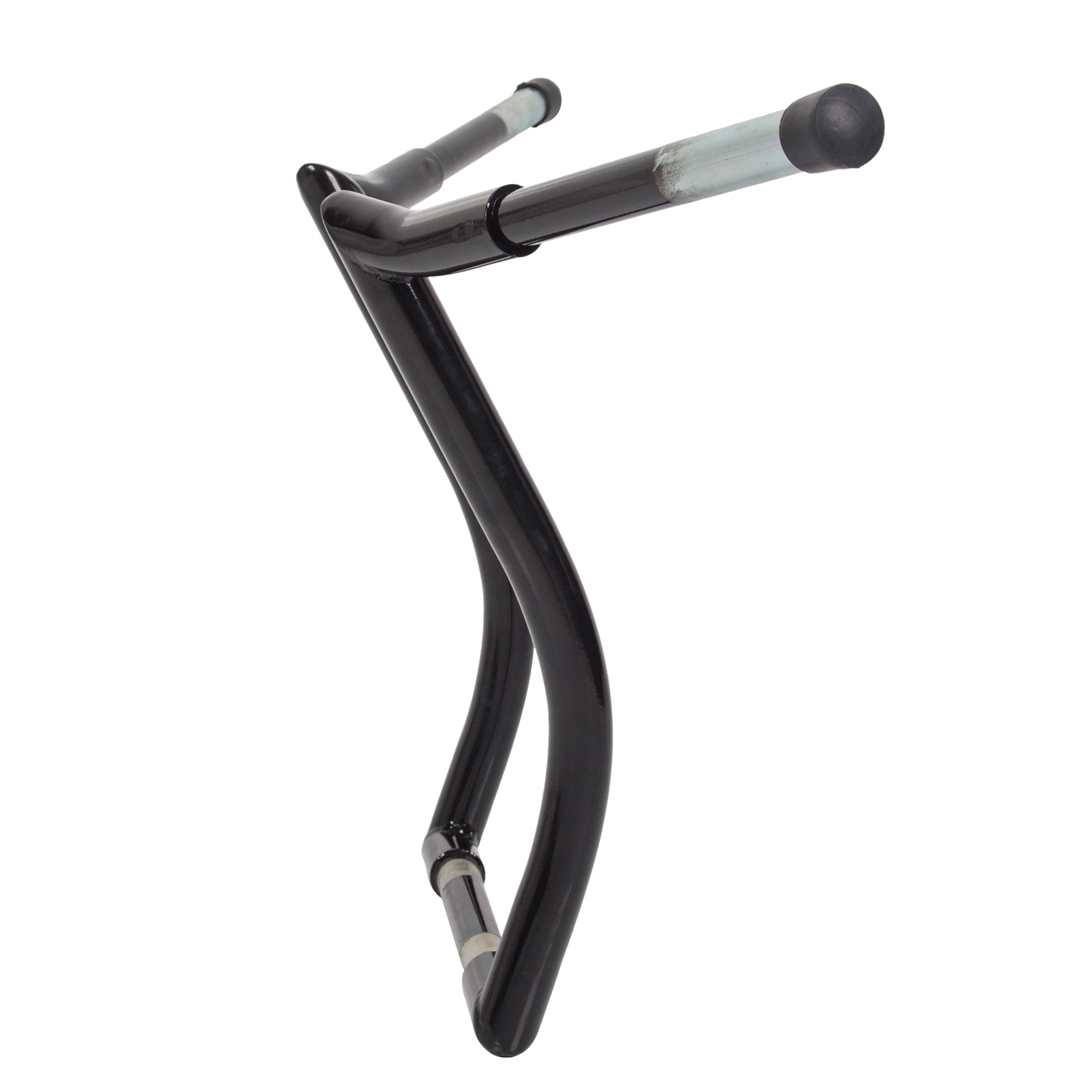 Kojem 17 Inch Rise Ape Hanger Handlebar Z Bar for Victory Cross Country 2010-2017 Motorcycle Black