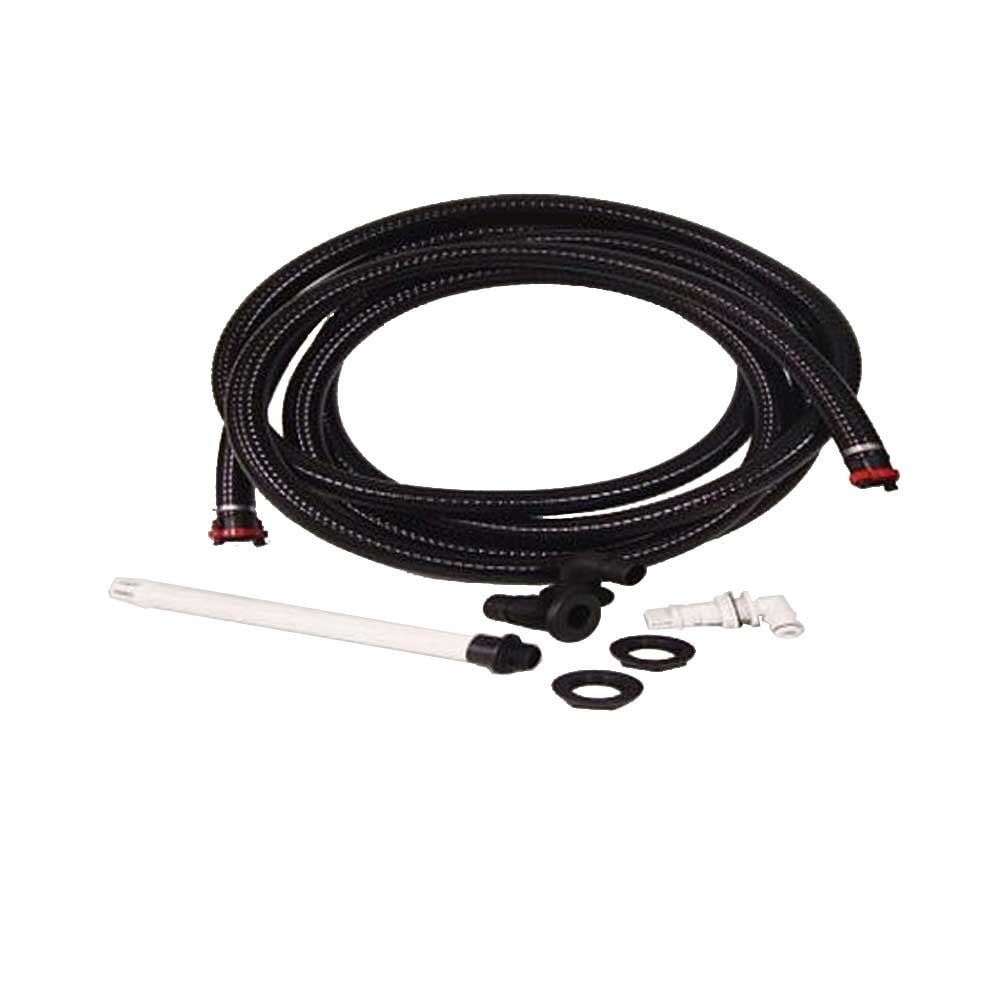 Flow Rite Boat Livewell Hose Kit Black White