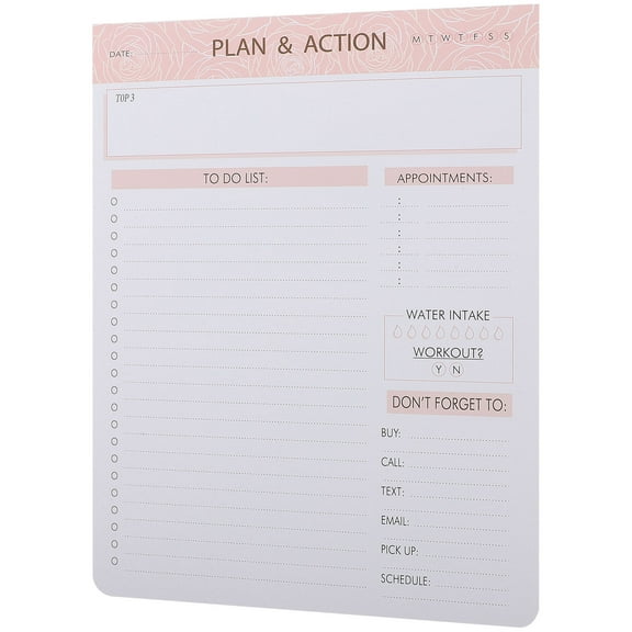 OUNONA to Do Pad Convenient Planner Notepad Writing List Notebook Travel