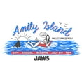 thumbnail image 2 of Men's Jaws Amity Island Billboard Graphic T-Shirt, 2 of 5