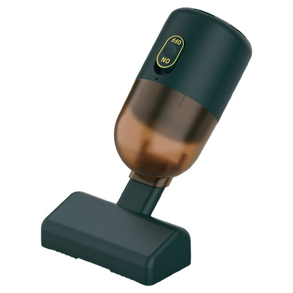 Cordless Desktop Vacuum Cleaner Portable Mini Dust Collector, High Power Handheld Vacuum for Keyboard Pc Cleaning, Home Office Car Cleaning Tool Compact Design