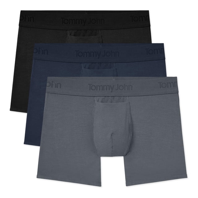 Pack de 3 bóxers Trunk Underwear Tommy John Second Skin para hombre