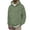 Green, variant on Mens Leopard Print Hoodie Long Sleeve Sweatshirts Drawstring Hood Cheetah Print Kangaroo Pocket Ribbed Pullover Top Green XL