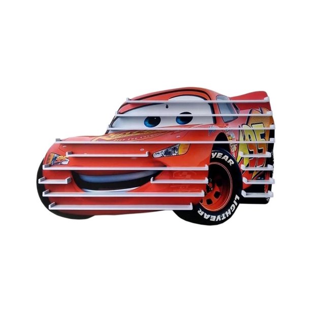 Exhibidor Para Autos A Escala 70 X45 Cars Rayo McQueen Trade Mc Queen