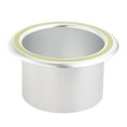 thumbnail image 2 of Portavasos Portavasos Portavasos de acero inoxidable Portavasos para autocaravanas Porta latas de bebidas Anillo luminoso blanco, 2 of 5