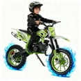 thumbnail image 2 of 49cc 2-Stroke Dirt Bike for Adults & Kids, Mini Dirt Bike Gas Powered Off Road Trail Bike with Speeds up to 40KM/H for Uphill and Off-Road Conditions, Motorcycle Support 220LBS, 2 of 8