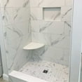 thumbnail image 4 of The Tile Life Tmolus 2" x 2" Gray Matte Porcelain Mosaic Floor and Wall Tile, 1 Sheet, 4 of 5