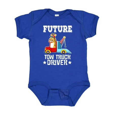 

Inktastic Tow Truck Driver Future Gift Baby Boy Bodysuit