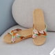 thumbnail image 5 of Amzcrzy Zapatos de mujer,Zapatos de mujer,Zapatillas de mujer, Zapatillas de lino antideslizantes para mujer, zapatos planos con punta abierta para uso en interiores y exteriores, para playa Sandalia, 5 of 6