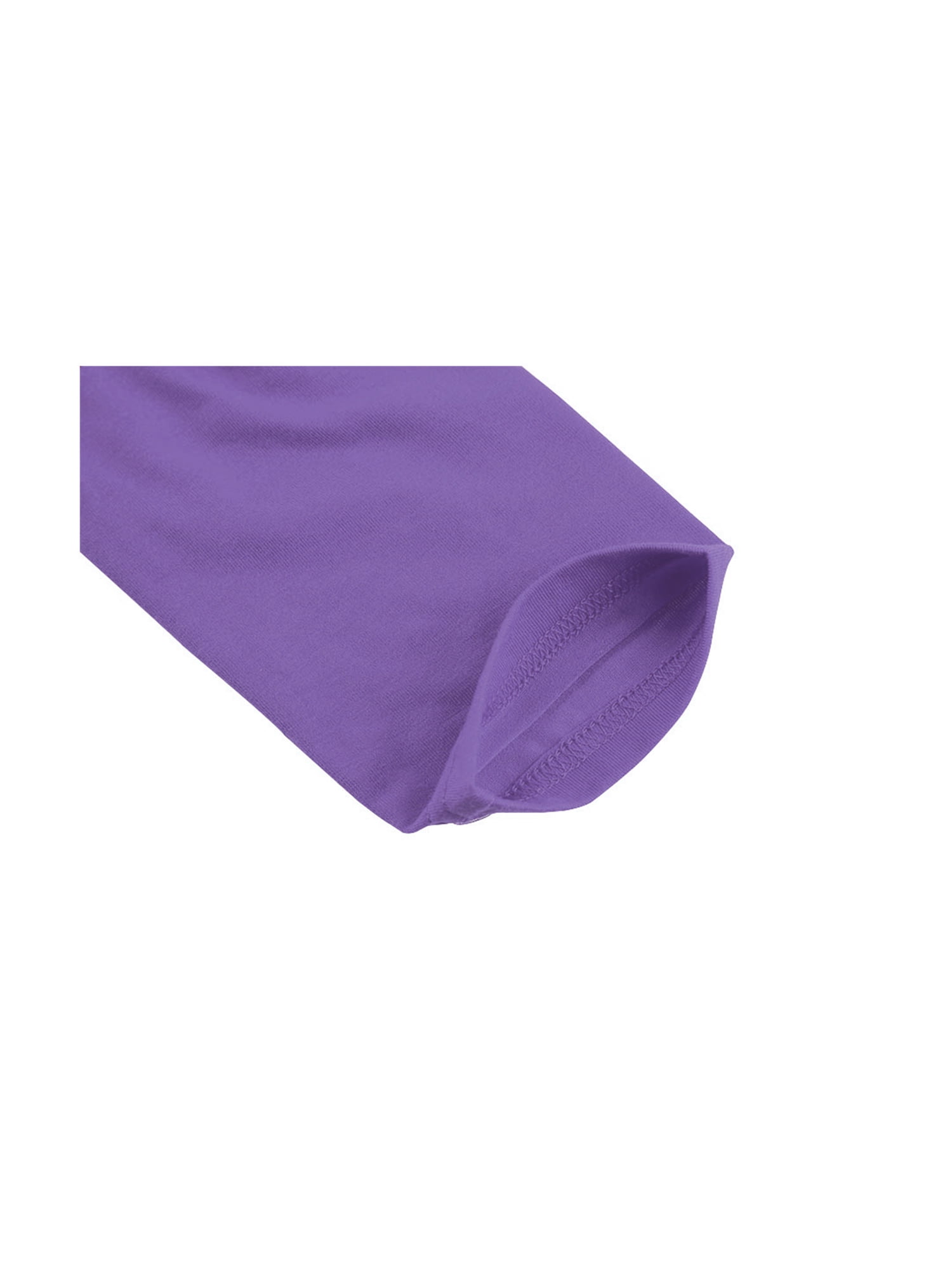Unique Bargains Men's Pullover Lightweight Long Sleeve Top Turtleneck T-Shirt 50 Purple