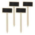 thumbnail image 4 of SPRING 20Pcs Wooden Chalkboard Signs Blackboard Tags For Flowers Plants Diy Decoration, 4 of 9