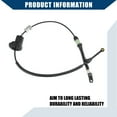 thumbnail image 6 of Unique Bargains 1 Set 5273214AG 5273214AD 5273214AE Transmission Gearshift Control Cable for Chrysler Sebring 07-10, 6 of 7