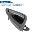 thumbnail image 4 of Mango de puerta interior del lado del pasajero delantero y del lado del pasajero trasero derecho para Chevrolet Sail 2010-2014, mango de puerta interior gris cromo 1 pieza, 4 of 6
