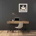 thumbnail image 3 of Grey, Jace 20x20 White Modern Wood Framed Museum Art Print Titled - Traditional Bath, 3 of 4