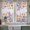 Pink, variant on Pink Spring Floral Kitchen Curtains 63 Inch Length, Flowers Elegant Pastoral Watercolor Tiers Curtains for Living Room Berdoom Bathroom, Light Filtering Drapes Window Treatment 2 Panels 42"Wx63"L