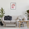 thumbnail image 3 of Stupell Industries Red Love Bouquet Botanical & Floral Painting Black Framed Art Print Wall Art, 16 x 20, 3 of 10