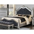GTU Furniture Kenton Panel Wooden 5Pc Queen Bedroom Set