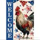 thumbnail image 2 of Independence Day Garden Flag Arrival Digital Printed Linen Flag Outdoor Yard Decoration, 2 of 6