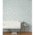 thumbnail image 5 of NextWall Blue Dusk Garden Chinoiserie Peel and Stick Wallpaper, 5 of 8