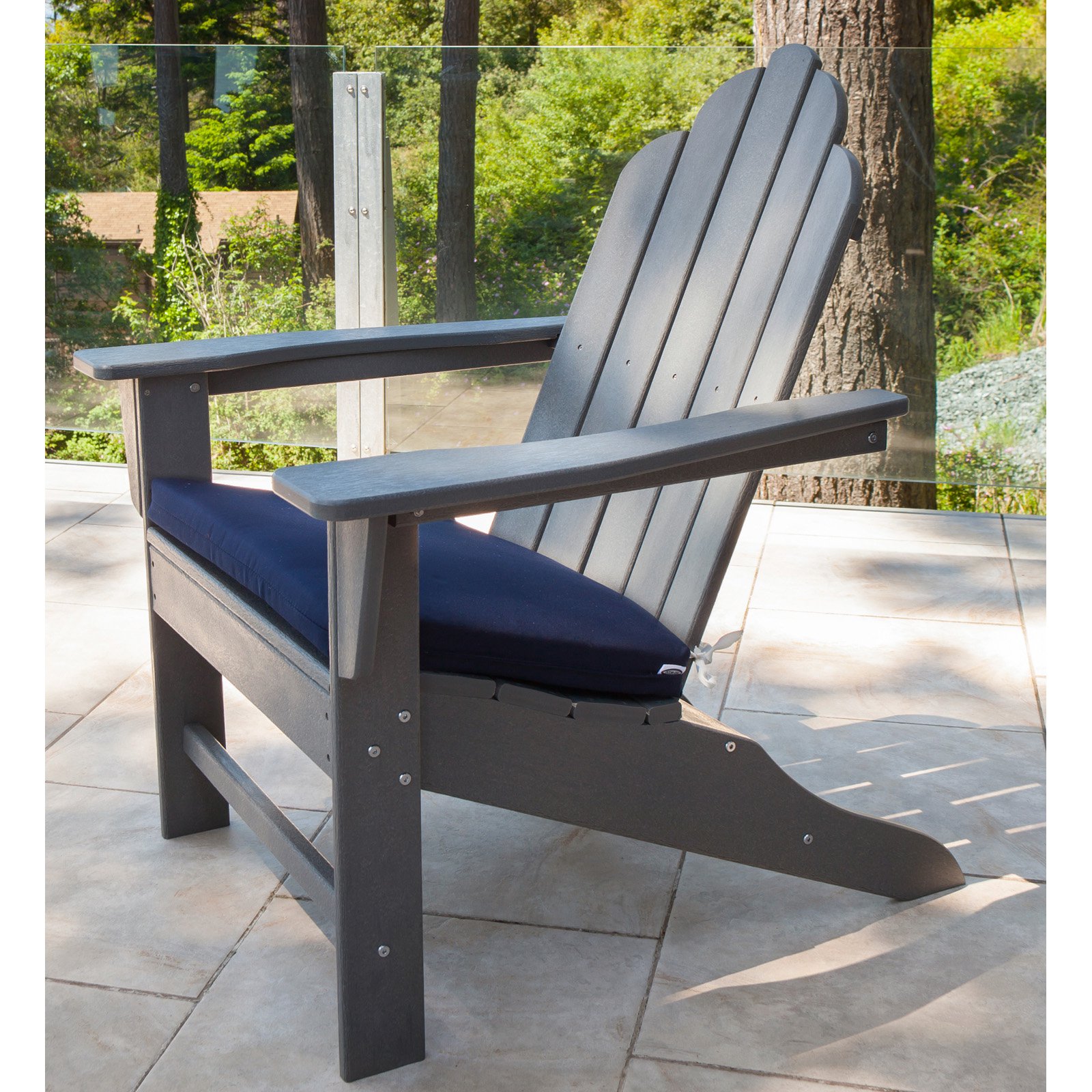 POLYWOOD® Long Island Recycled Plastic Adirondack Chair