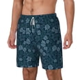 thumbnail image 2 of Uemuo Rose Flowers Pattern Mens Swim Trunks Quick Dry Board Shorts with Mesh Lining, Stretch Beach Shorts Quick Dry No-Chafing Board Shorts-3X-Large, 2 of 9