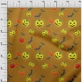 thumbnail image 3 of oneOone Cotton Flex Dark Mustard Fabric Halloween Craft Projects Decor Fabric Printed By The Yard 40 Inch Wide, 3 of 4