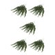 thumbnail image 2 of Bearachild Ramo de plantas simuladas de eucalipto, mano de obra fina, gran cantidad, decoración de plantas artificiales de plástico, punta verde Type2 NO2, 2 of 6