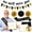 Set 3, variant on Retirement Party Decorations Retirement Banner The Legend Has Retired Sash Black Gold Happy Retirement Favors Farewell Party Supplies Set 1
