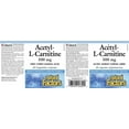 thumbnail image 2 of Natural Factors Acetyl L-Carnitine 500 mg, Promotes a Healthy Memory, Concentration and Brain Function, 60 Vegetarian Capsules, 2 of 6
