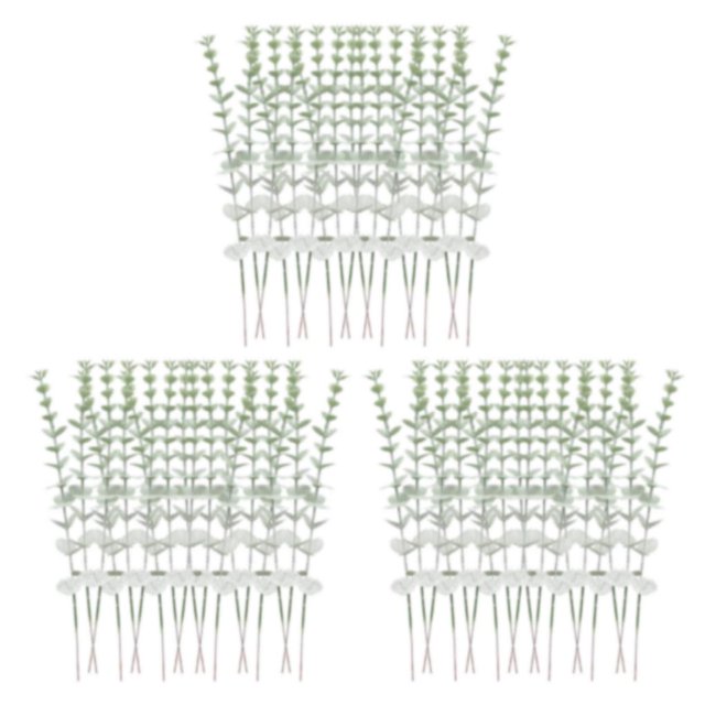 Bearachild 12 piezas de plantas de plástico de gran cantidad para decoración de plantas artificiales, ramo de plantas simuladas de alta Type1 NO1
