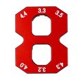 thumbnail image 3 of BIKERSAY, llave para radios de bicicleta, Mini llave de pezón, herramienta de borde de alineación, multiherramienta de ciclismo, 3 of 9