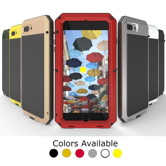 Gorilla Glass Aluminum Metal iPhone XS Max Case (Black) Heavy Duty Military Grade Shockproof and Scratch Resistant Protection, Rugged Outdoor Travel