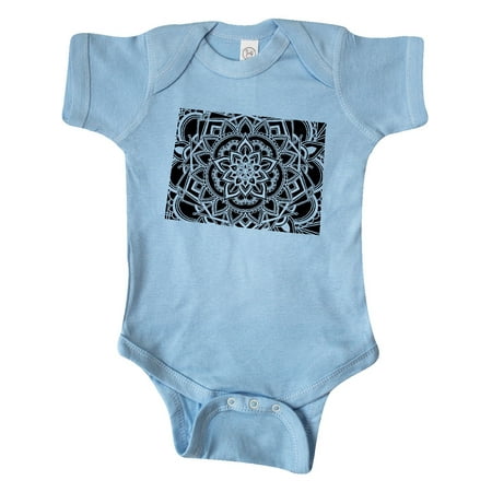

Inktastic Colorado Silhouette Mandala Gift Baby Boy or Baby Girl Bodysuit